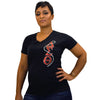 DST Signature Pearl V- Neck T-shirt