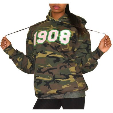 AKA 1908 Camo Hoodie