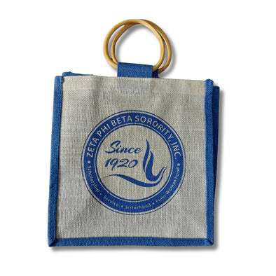 Zeta Phi Beta 1920 Jute Bag