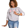 AKA Sweatshirt Chenille Letters