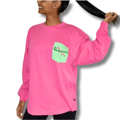 AKA Oversize Crew Neck Sweatshirt