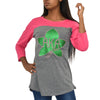 AKA Raglan T-shirt with Ivy