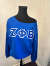 Zeta loose neck sweatshirt