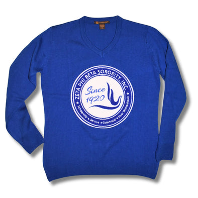 Zeta Varsity Pull Over (Chenille Crest)