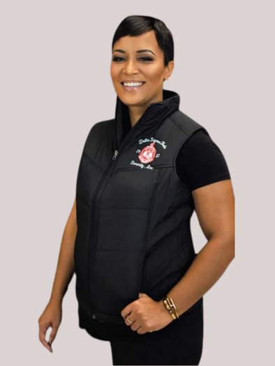 DST Puffy Vest with Crest