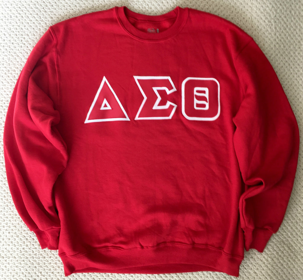 DST Crew Neck Sweatshirt (Symbols) – J Mar Greek Life