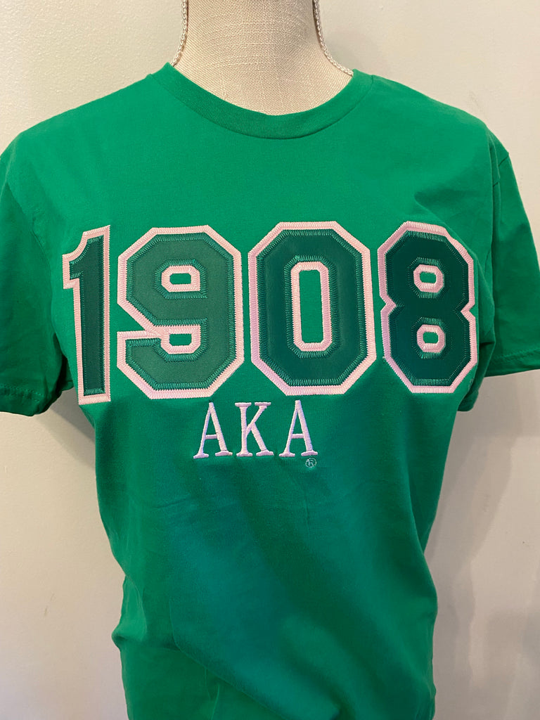 AKA 1908 T-shirt – J Mar Greek Life